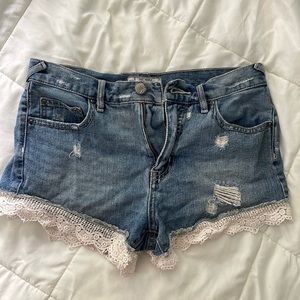 FREE PEOPLE jean shorts!
